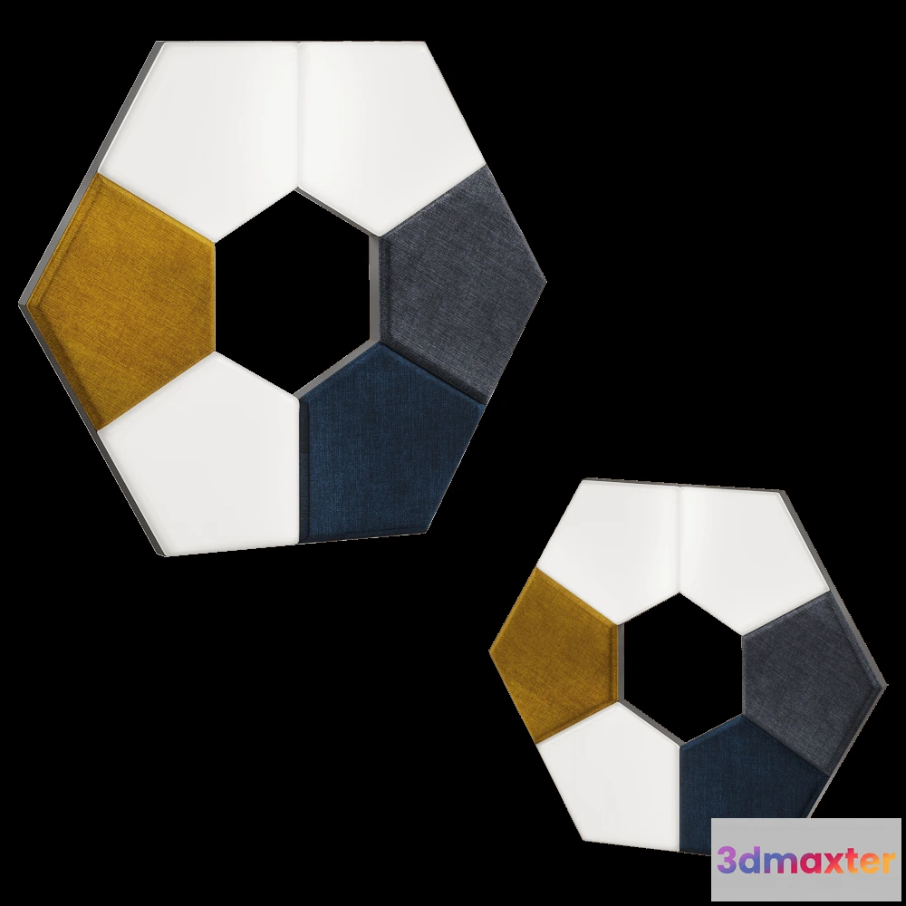 1662364 - PENTA - Wall panel & lighting Tile 3D Max