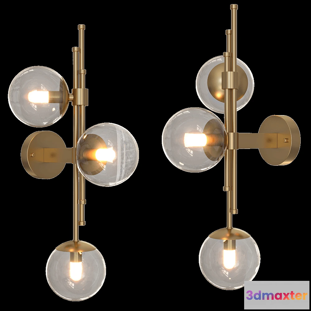 1662402 - Pikart  - Wall lamp art. 31041 3D Max