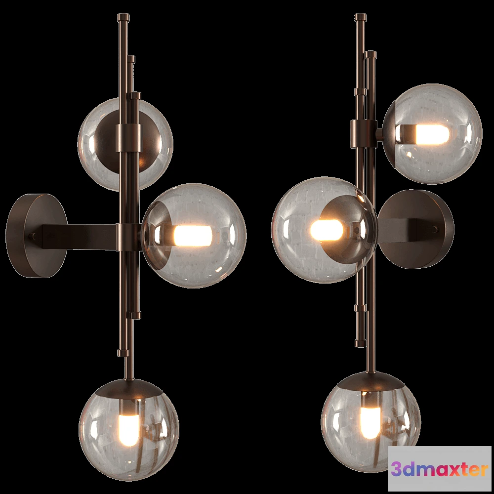 1662408 - Pikart  - Wall lamp art. 31045 3D Max