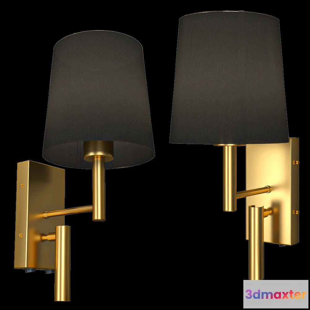 1662412 - Pikart  - Wall lamp Art. 30949 3D Max