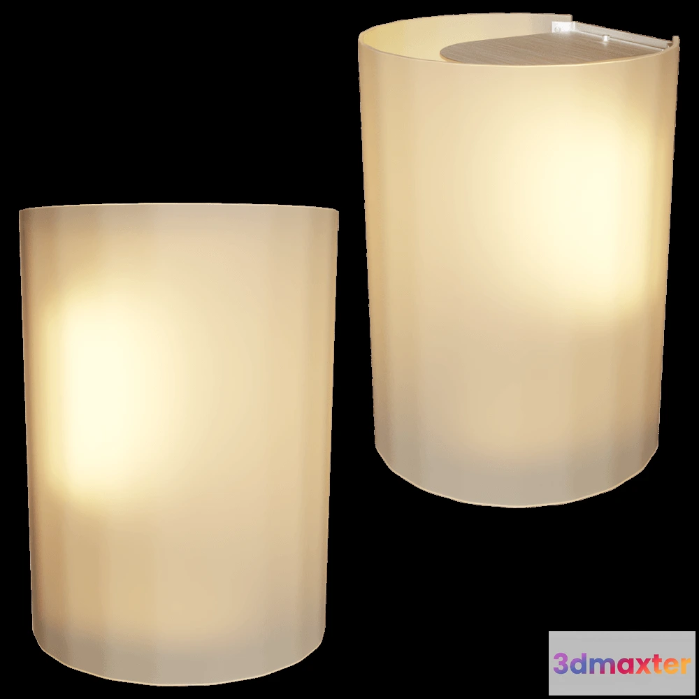 1662452 - Prandina - Wall lamp Mood 3D Max