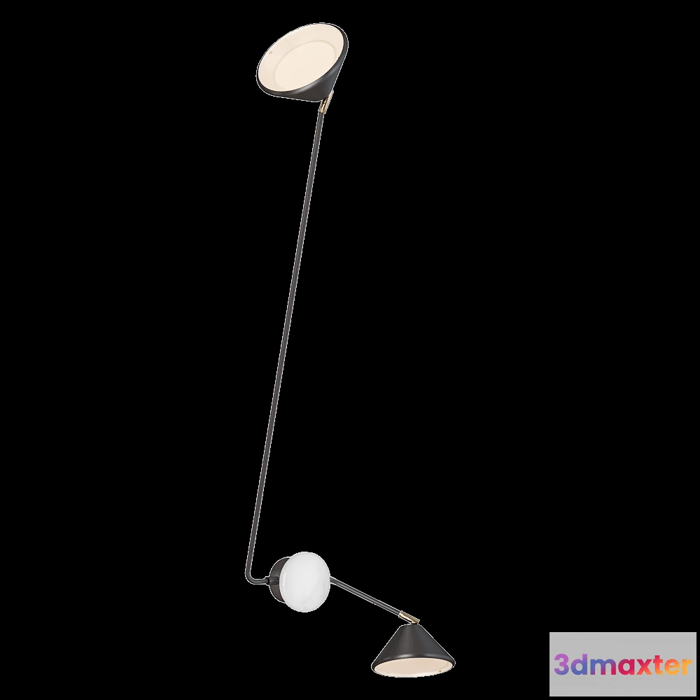 1662508 - Seyvaa - Wall light Conic Duo 3D Max