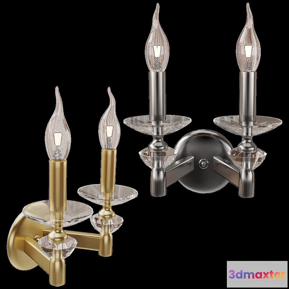 1662560 - Stilfort - Wall light 1048-02W Albert 3D Max