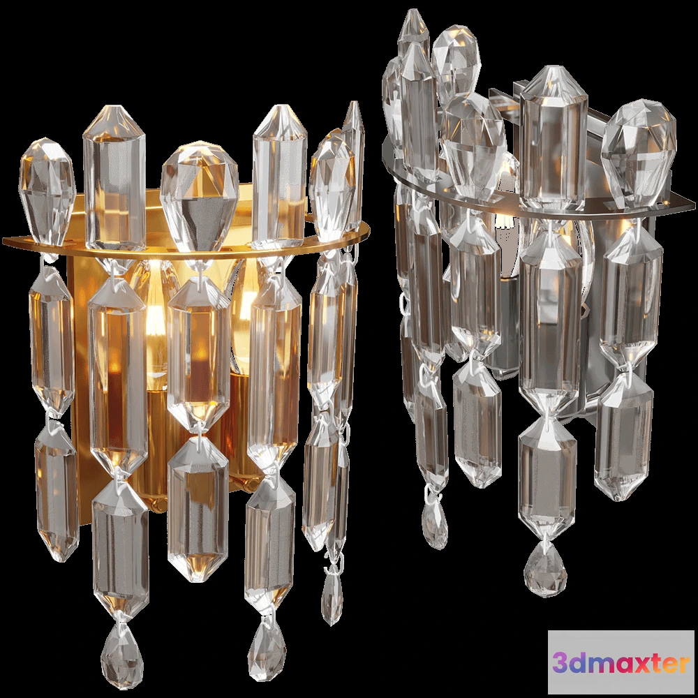 1662564 - Stilfort - Wall lamp Legacy 2158-02W 3D Max