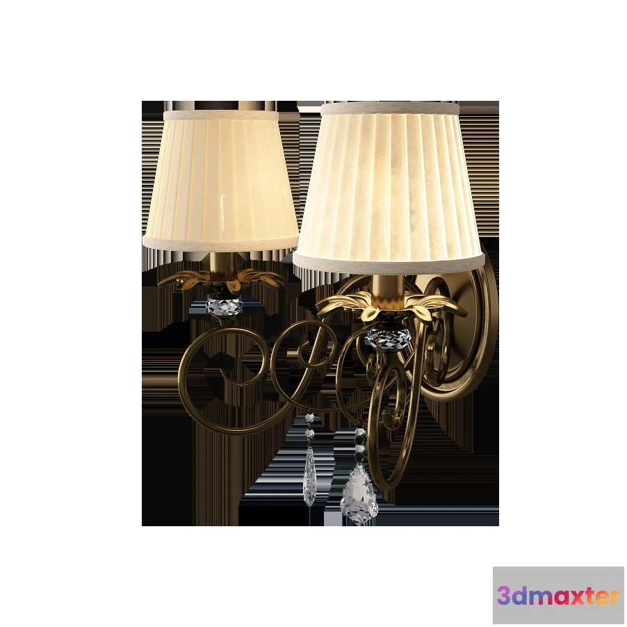 1662588 - Svetilnikoff - Wall light Newport 2102A 3D Max