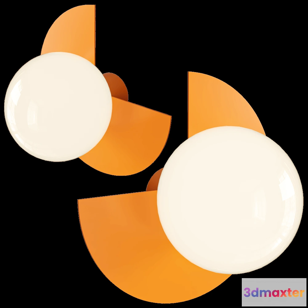 1662622 - SWEDISH NINJA - Wall lamp CANDY BIG CIRCLE 270 L 3D Max