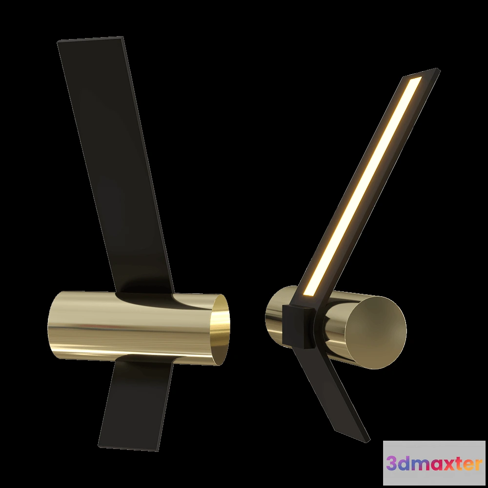 1662664 - TOOY  - Wall lamp Nastro 563.41 3D Max