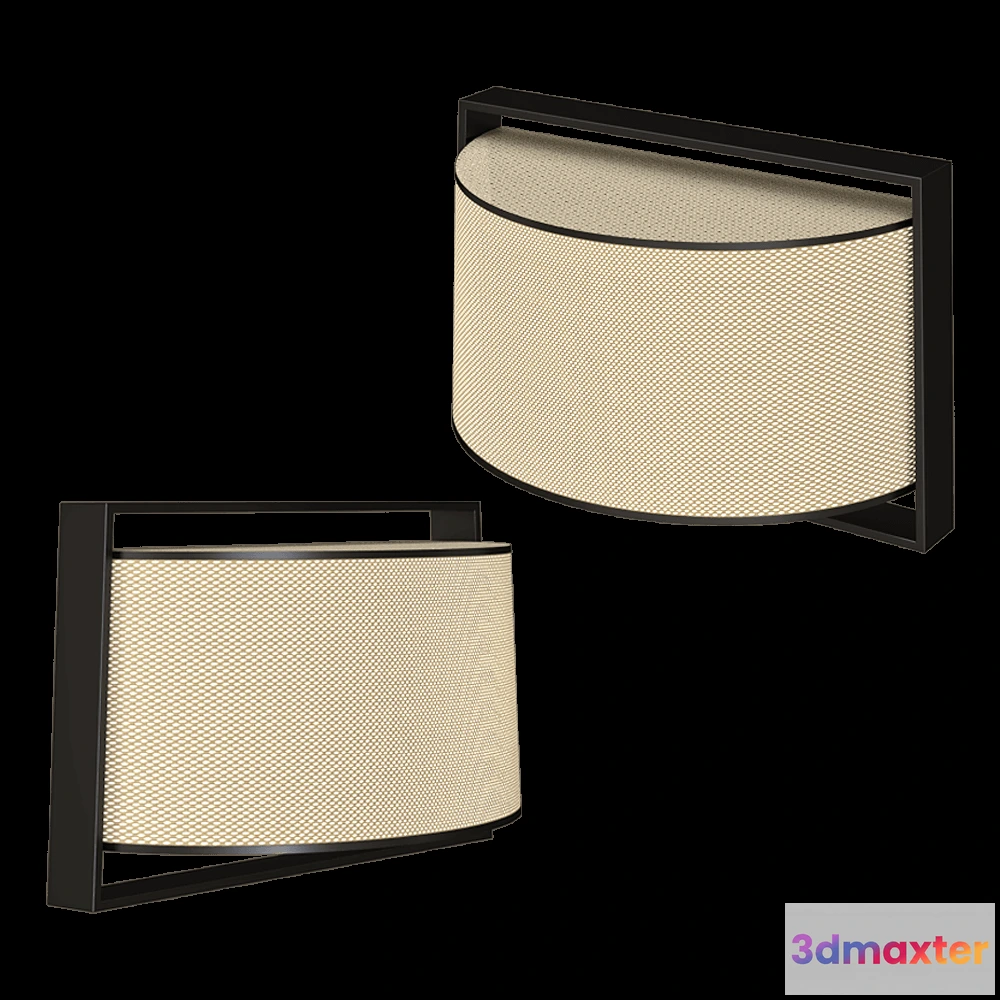 1662700 - TOOY  - Wall lamp Macao 551.44 3D Max