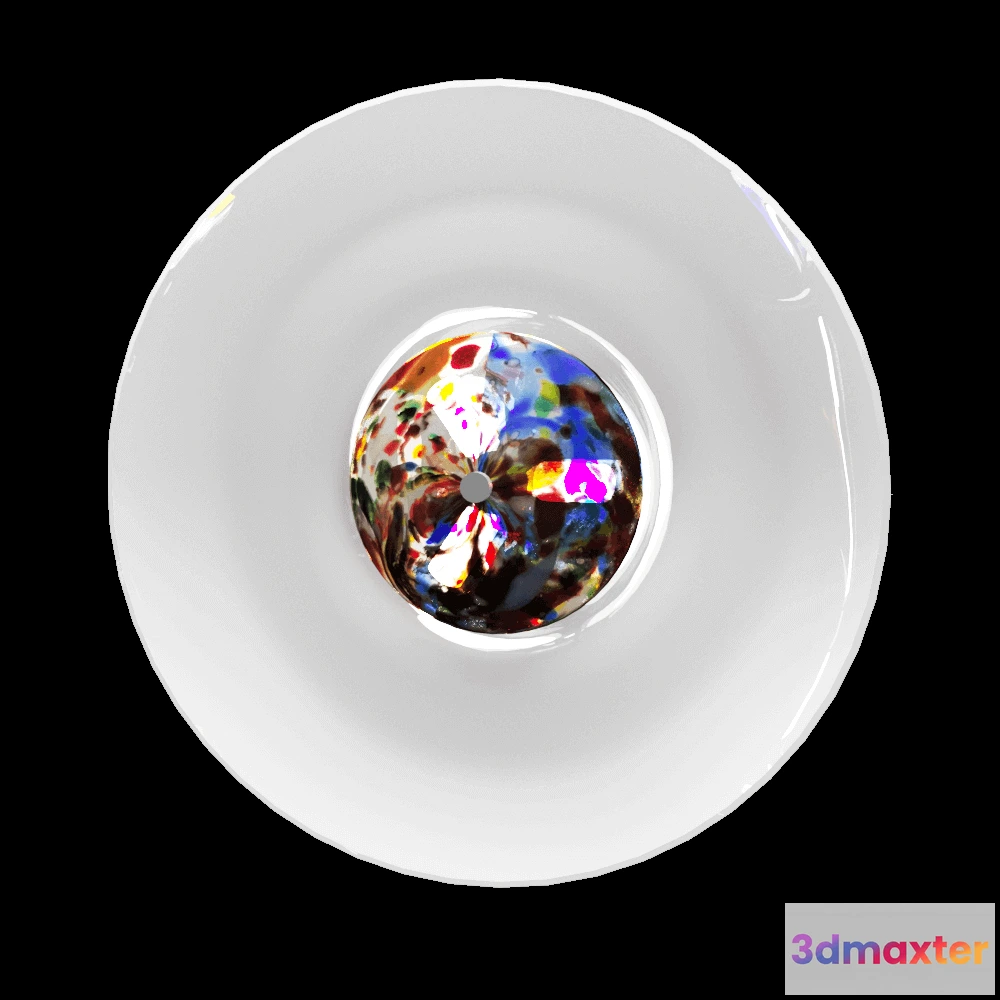 1662730 - TTC Light - Wall lamp Moon white 3D Max