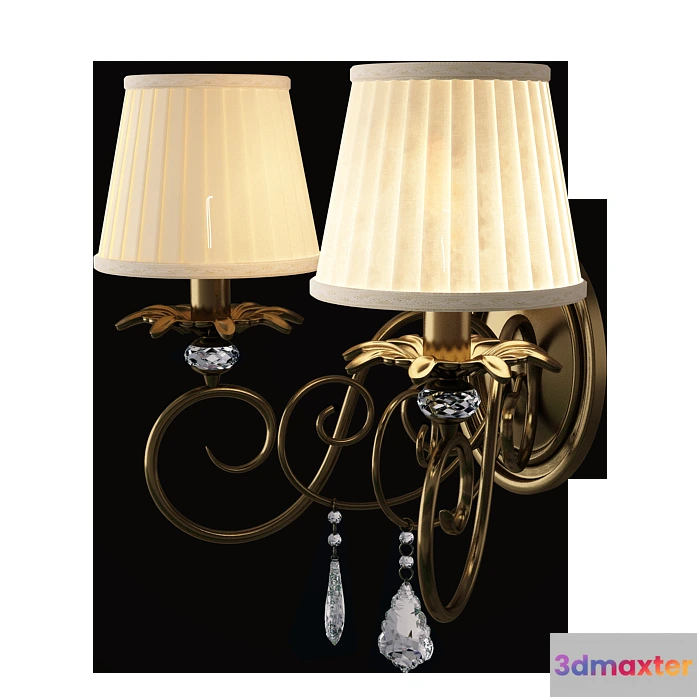 1662742 - lighting - Wall lamp Newport 2102A 3D Max
