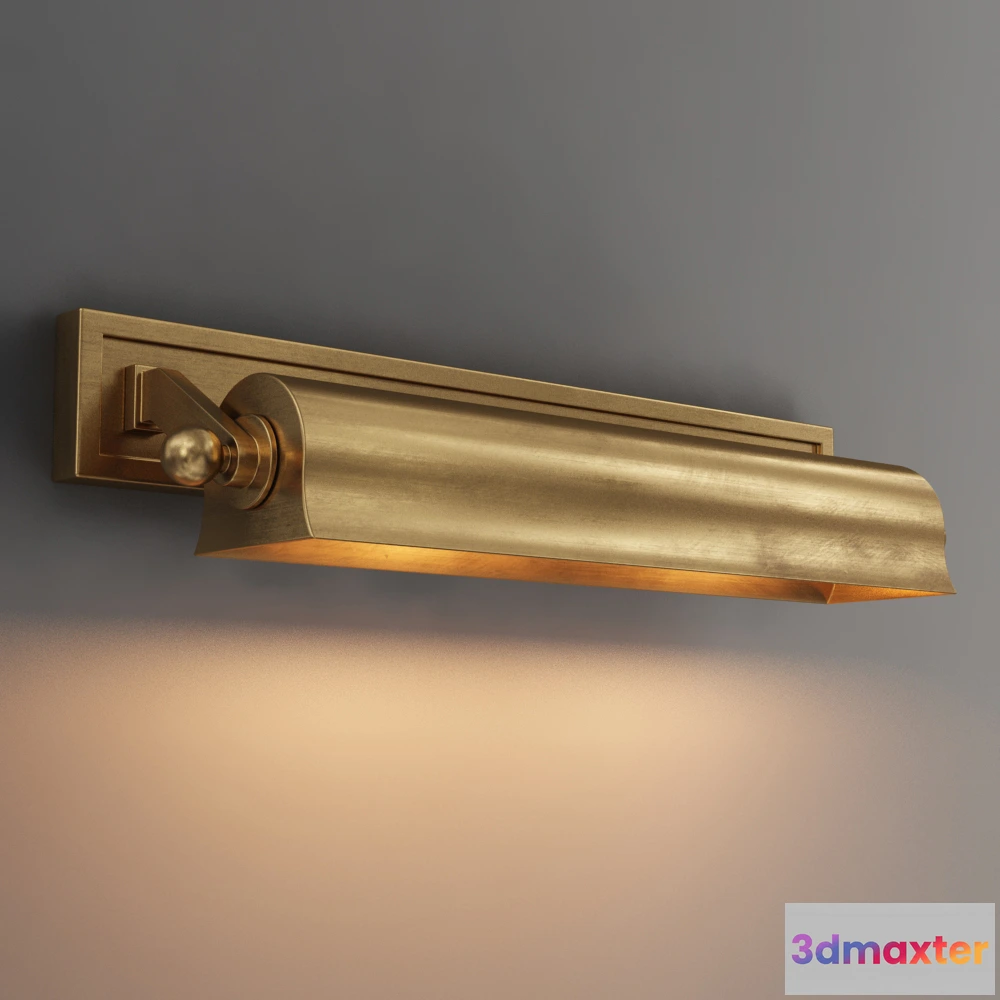 1662754 - lighting - Cody wall light SN061-2-BRS 3D Max