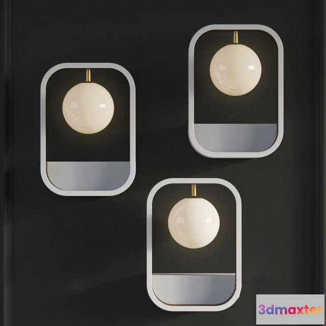1662760 - lighting - Wall lamp Avola Gold Maytoni 8 3D Max