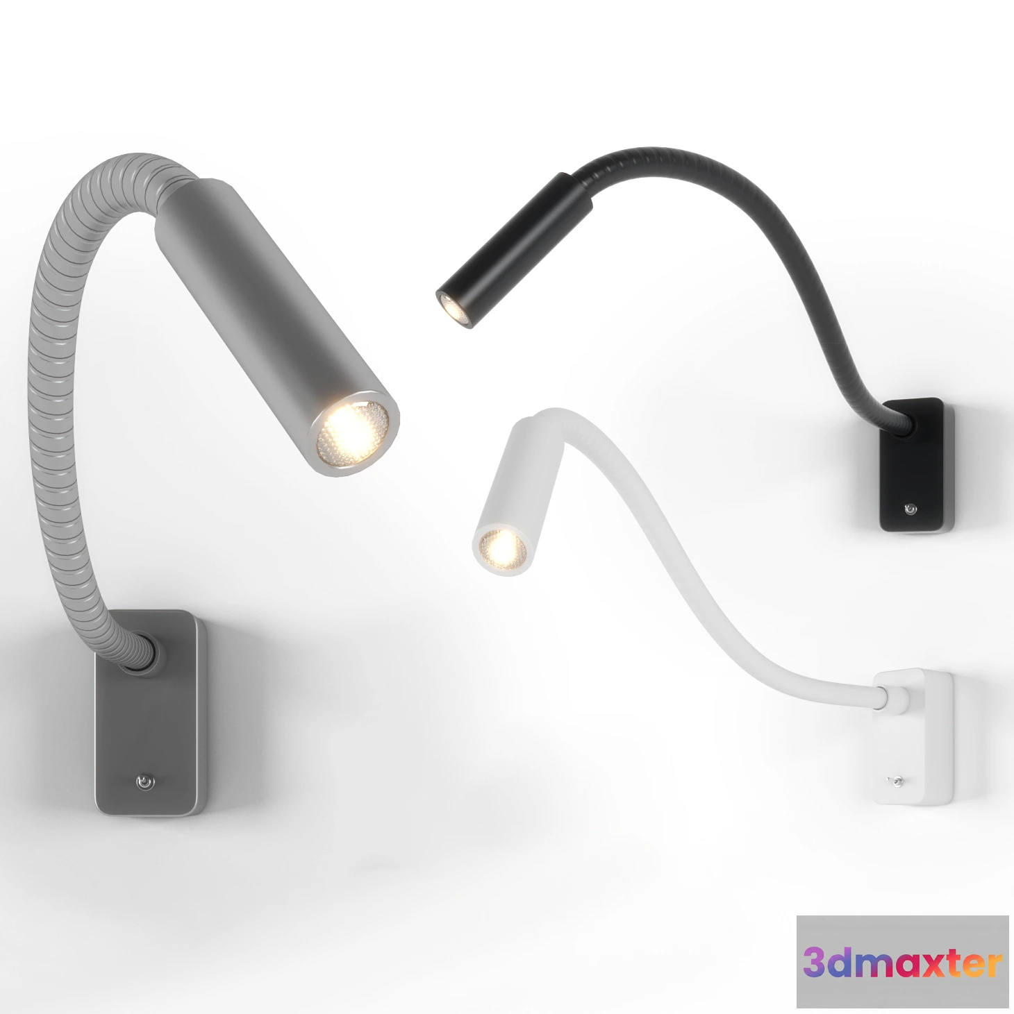 1662802 - lighting - Wall lamp collection 4 3D Max