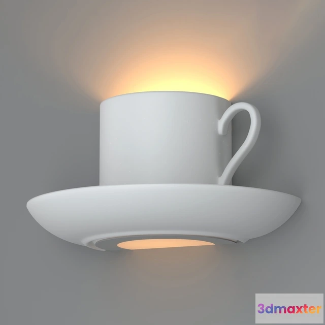 1662810 - lighting - Wall lamp Odeon  35 3D Max