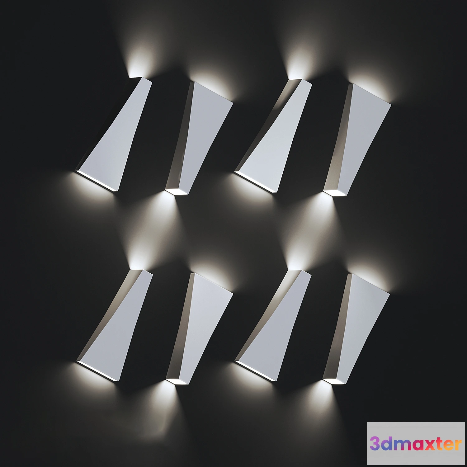 1662814 - lighting - Wall lamp Firstlight Prism 6 3D Max