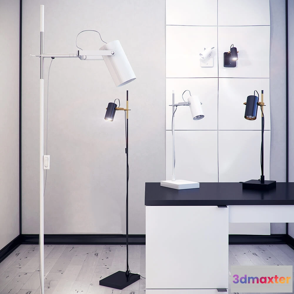 1662930 - lighting - Floor lamps table lamps and sconces MarksLojd 3D Max