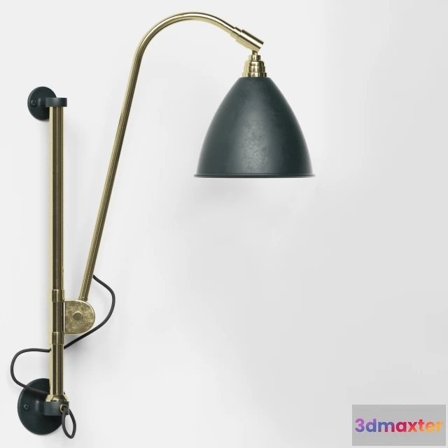 1662966 - lighting - Gubi BL5 Wall Lamp Dia 16 3D Max