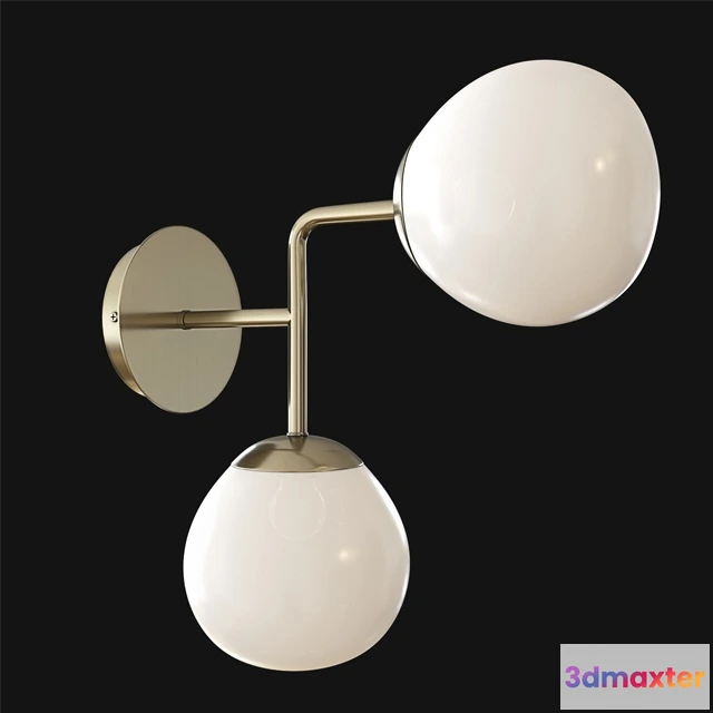 1662970 - lighting - Bra wall light 3D Max