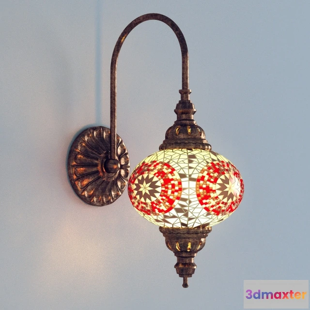 1662986 - lighting - Kandela Mozaik DM-PS15T Wall Light 3D Max