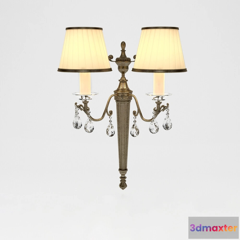 1662990 - lighting - MASIERO 6020-A2 Wall Lamp 3D Max