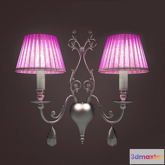 1663020 - lighting - Masiero 6010 A2 G04-F02 Wall Light 3D Max