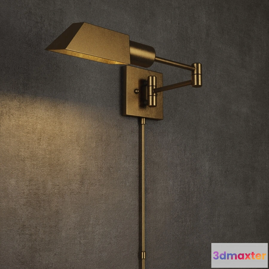 1663050 - lighting - Sconce SN 020-1BRS 3D Max