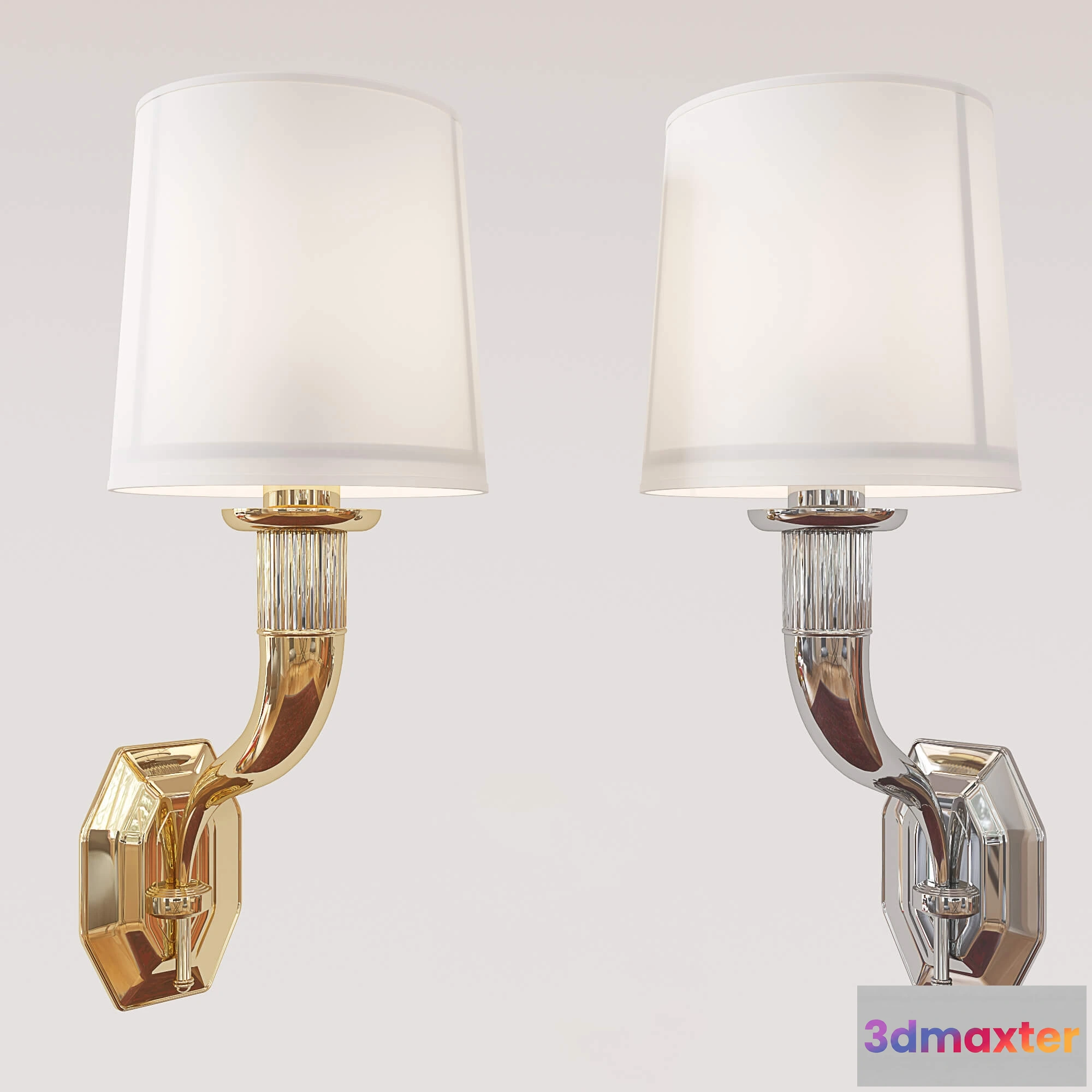 1663058 - lighting - MLE Manhattan Wall Light 3D Max