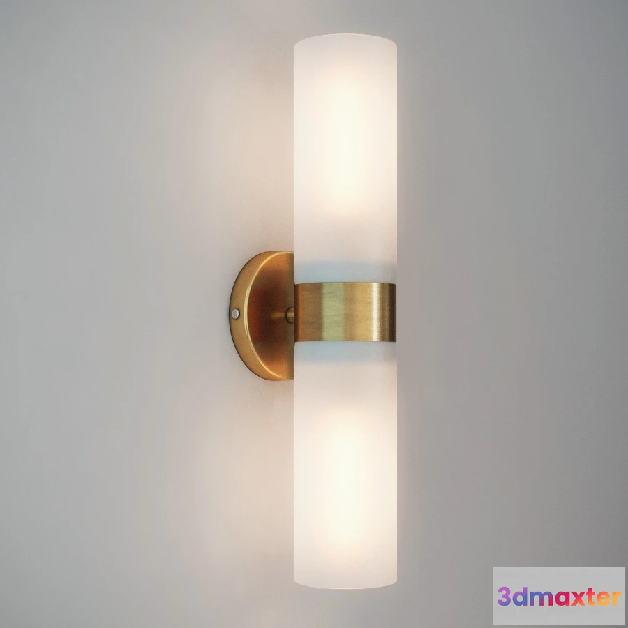 1663082 - lighting - Gramercy Home - Ronan sconce  SN067-2-BRS 3D Max