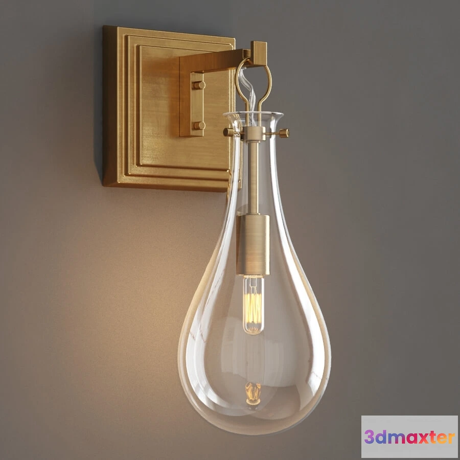 1663086 - lighting - Gramercy Home  - Sabina sconce 49986 3D Max