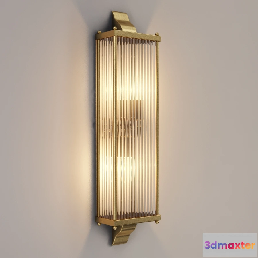 1663090 - lighting - Gramercy Home - Narci  Sconce SN064-1-BRS 3D Max