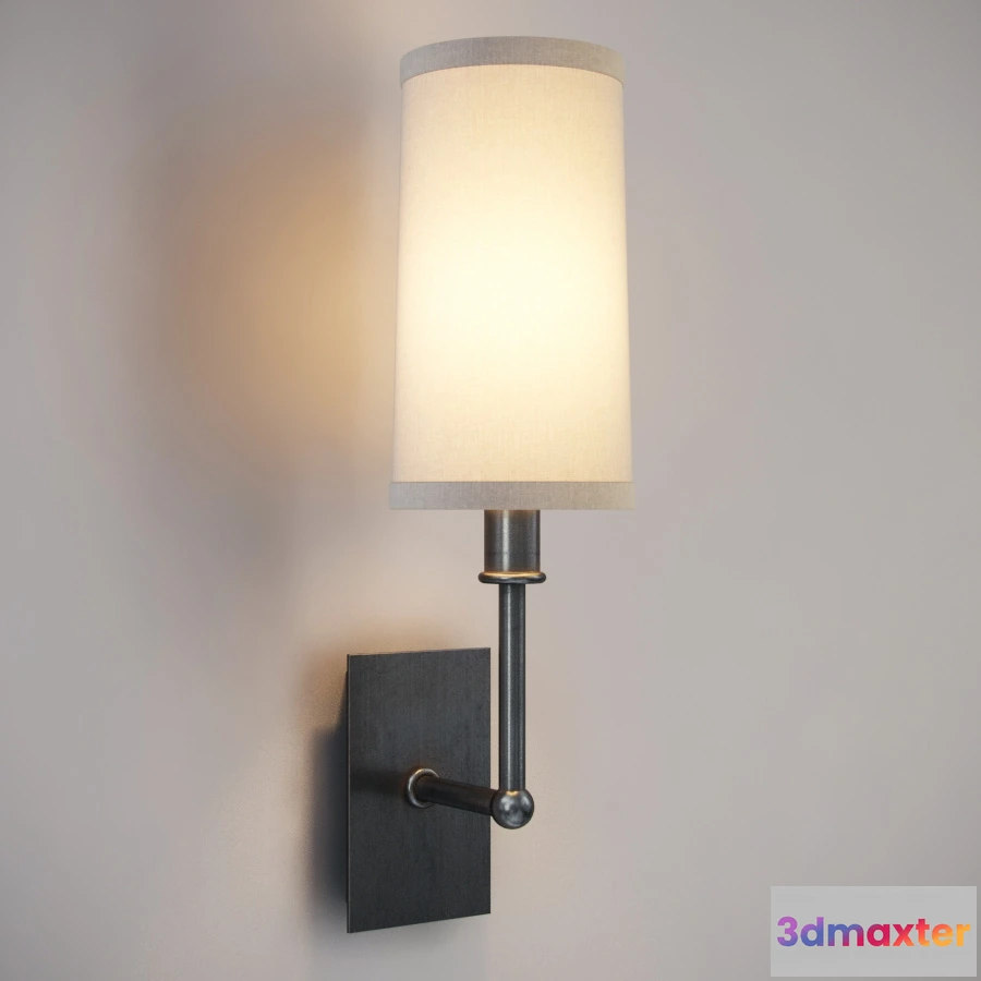 1663102 - lighting - Gramercy Home - Nicole sconce SN058-1 3D Max