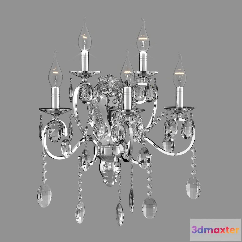 1663246 - lighting - Bra with crystal Bogate 3D Max