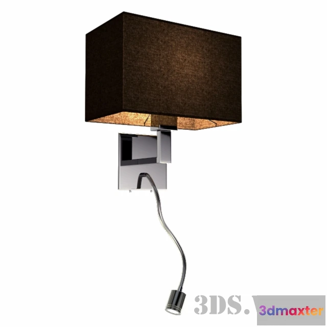 1663378 - lighting - Newport light 14202A LED black 3D Max