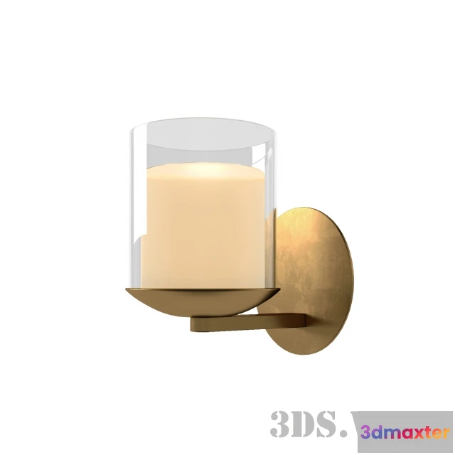 1663526 - lighting - Newport 35001A brass 3D Max