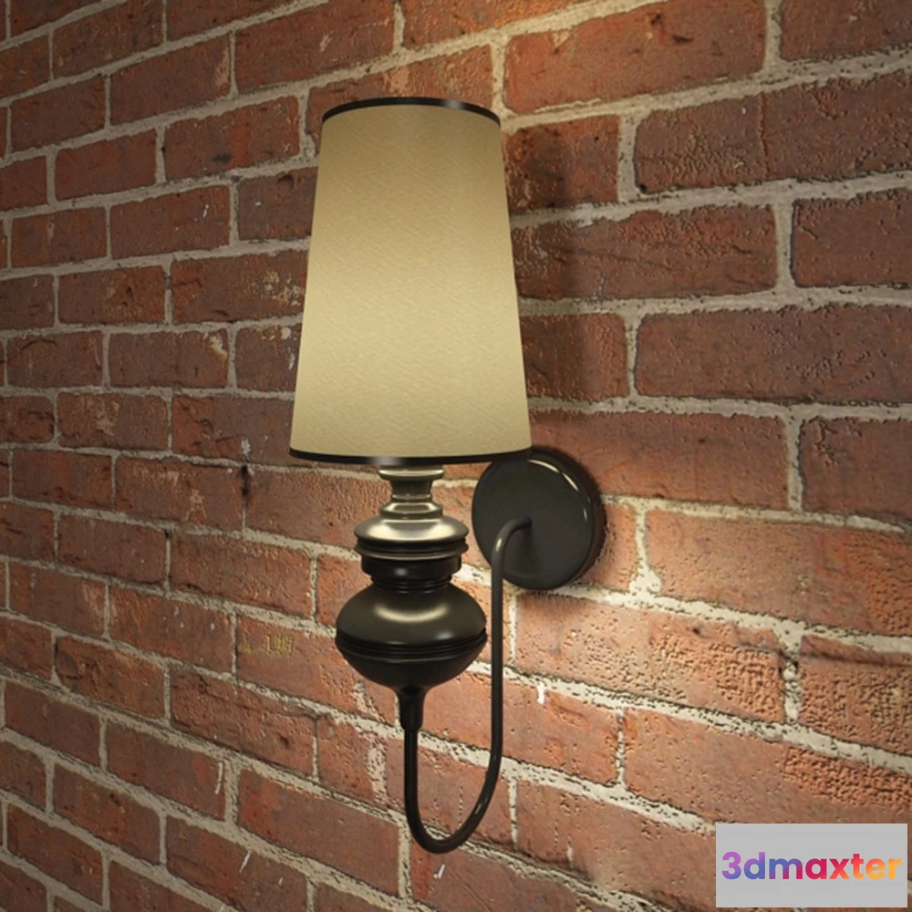 1663606 - lighting - Sconce Josephine mini wall 3D Max