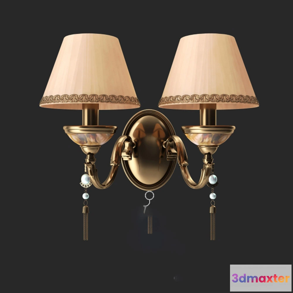1663610 - lighting - Wall lamp Lucia Tucci TORINO 3D Max