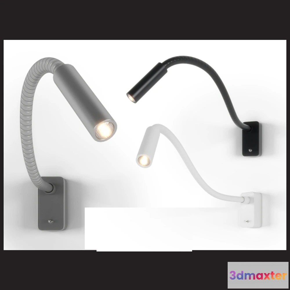 1663614 - lighting - Contemporary wall lamp Trizo 21 3D Max