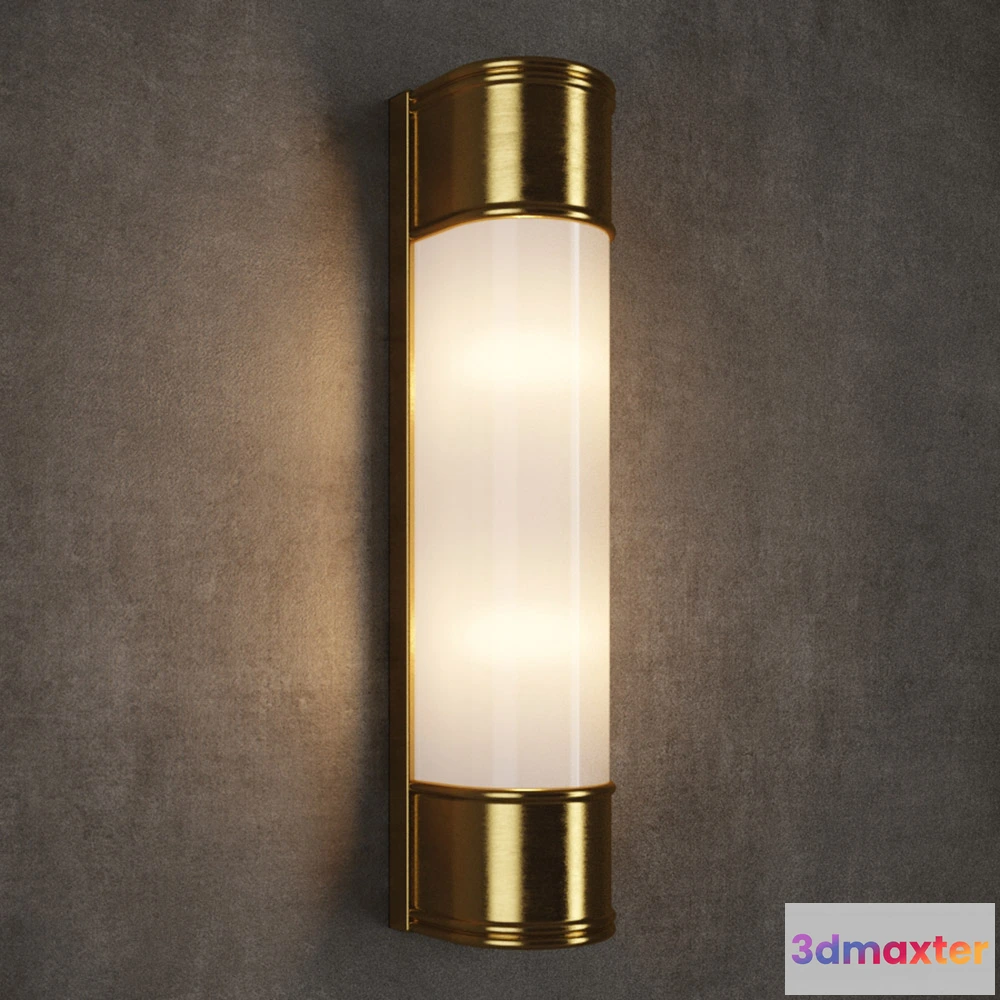 1663620 - lighting - Technical lighting SCONCE SN036-2-BRS 3D Max