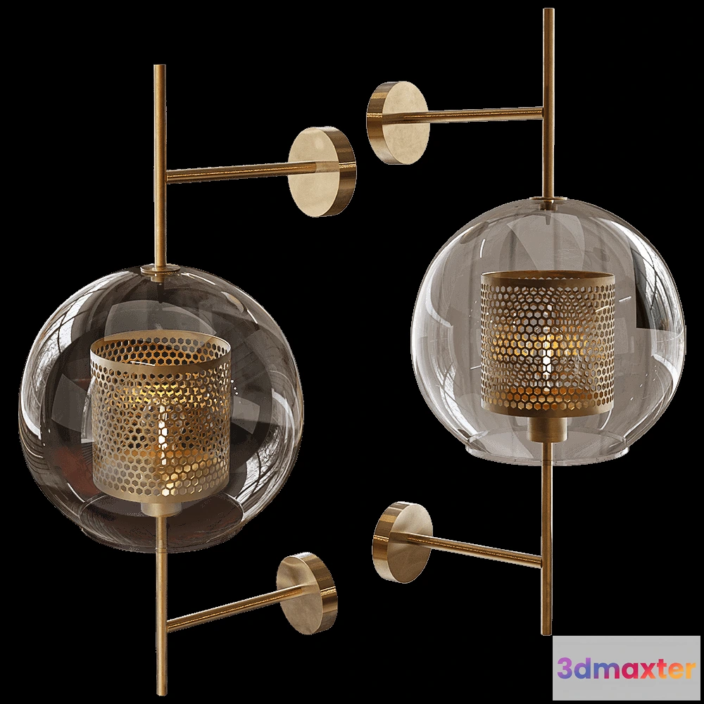 1663628 - Vele Luce - Wall lamp Coro VL5524W41 3D Max