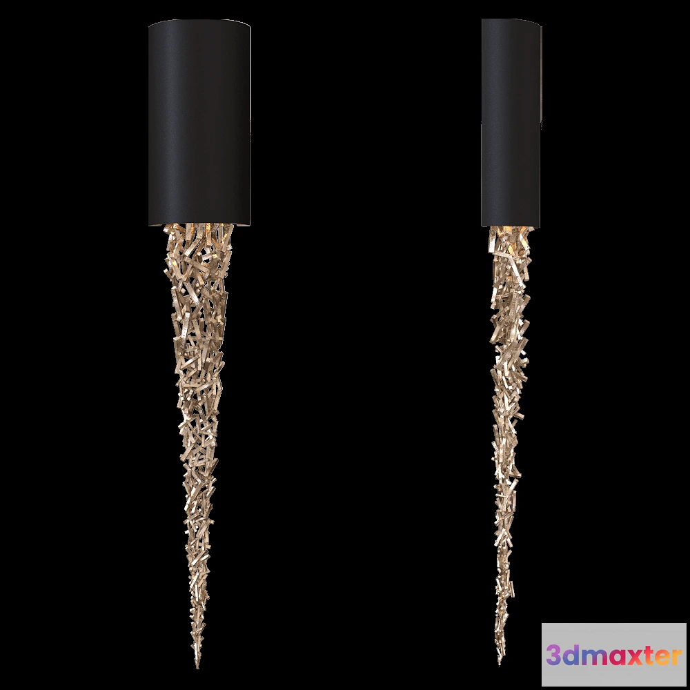 1663640 - Vetvi - Wall lamp Firewood 3D Max