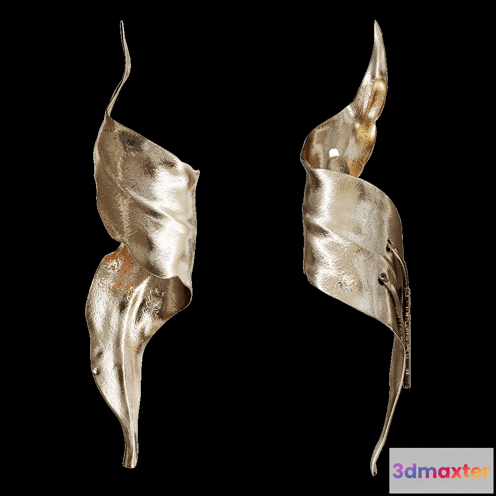 1663658 - Vetvi - Wall lamp Leaf 3D Max