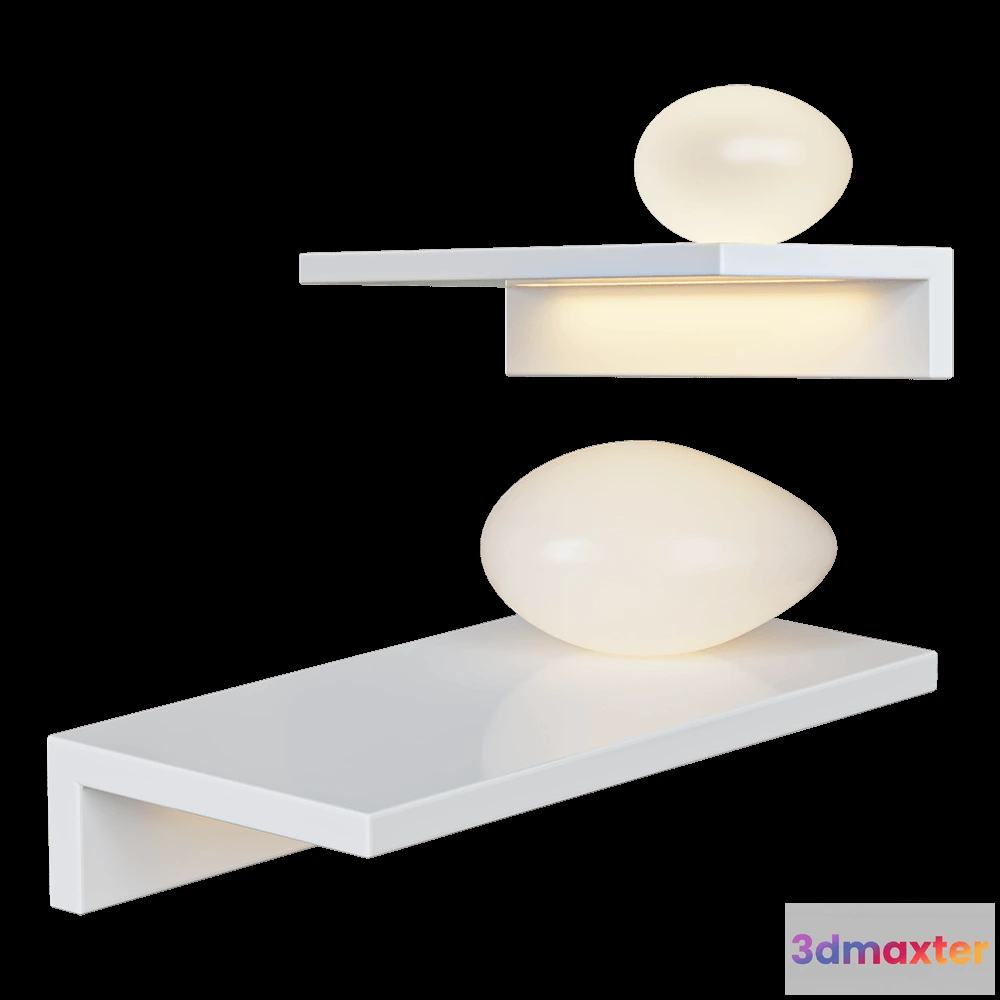 1663676 - Vibia - Wall lamp Suite - 6041 3D Max