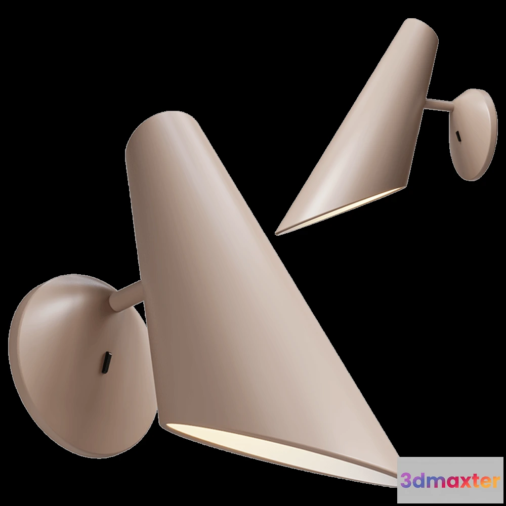 1663678 - Vibia - Wall lamp I.Cono - 0720 3D Max