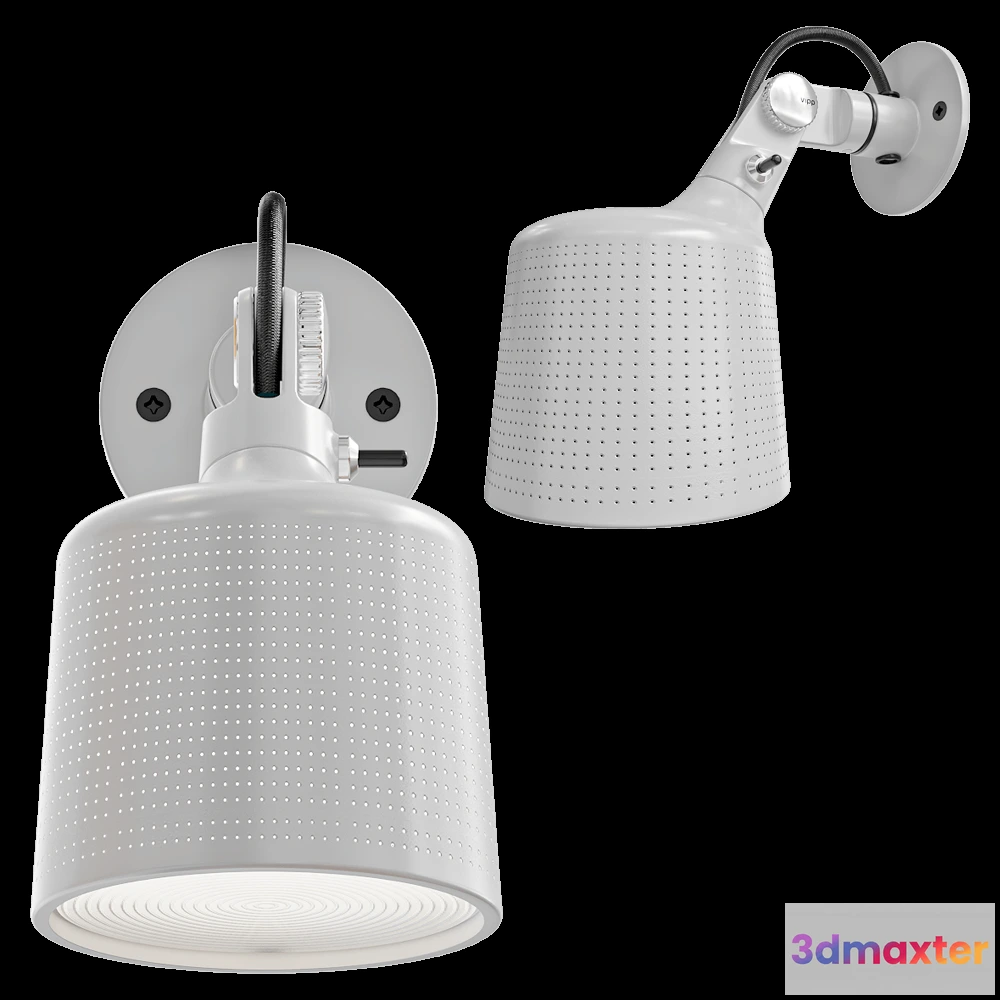 1663688 - Vipp - Wall lamp Wall spot 3D Max