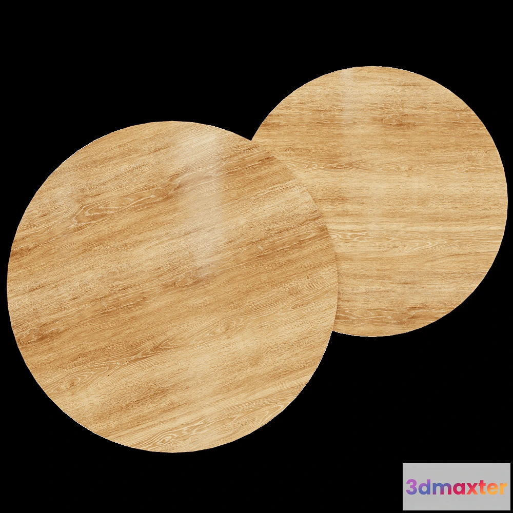 1663718 - Woodled - Wall lamp Moon & Sun 3D Max