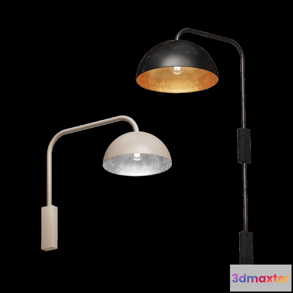 1663736 - Zava - Wall light Hook 3D Max