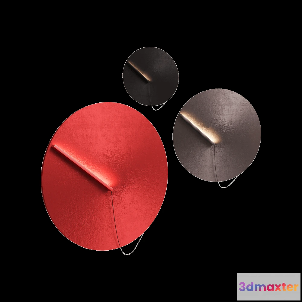 1663740 - Zava - Wall light Meridium 3D Max