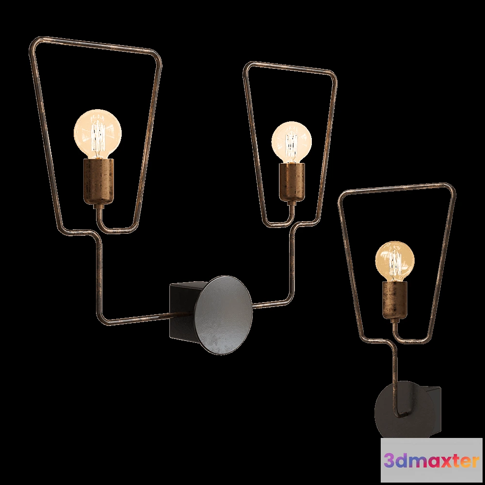 1663748 - Zava - Wall lamp A-Shade 3D Max