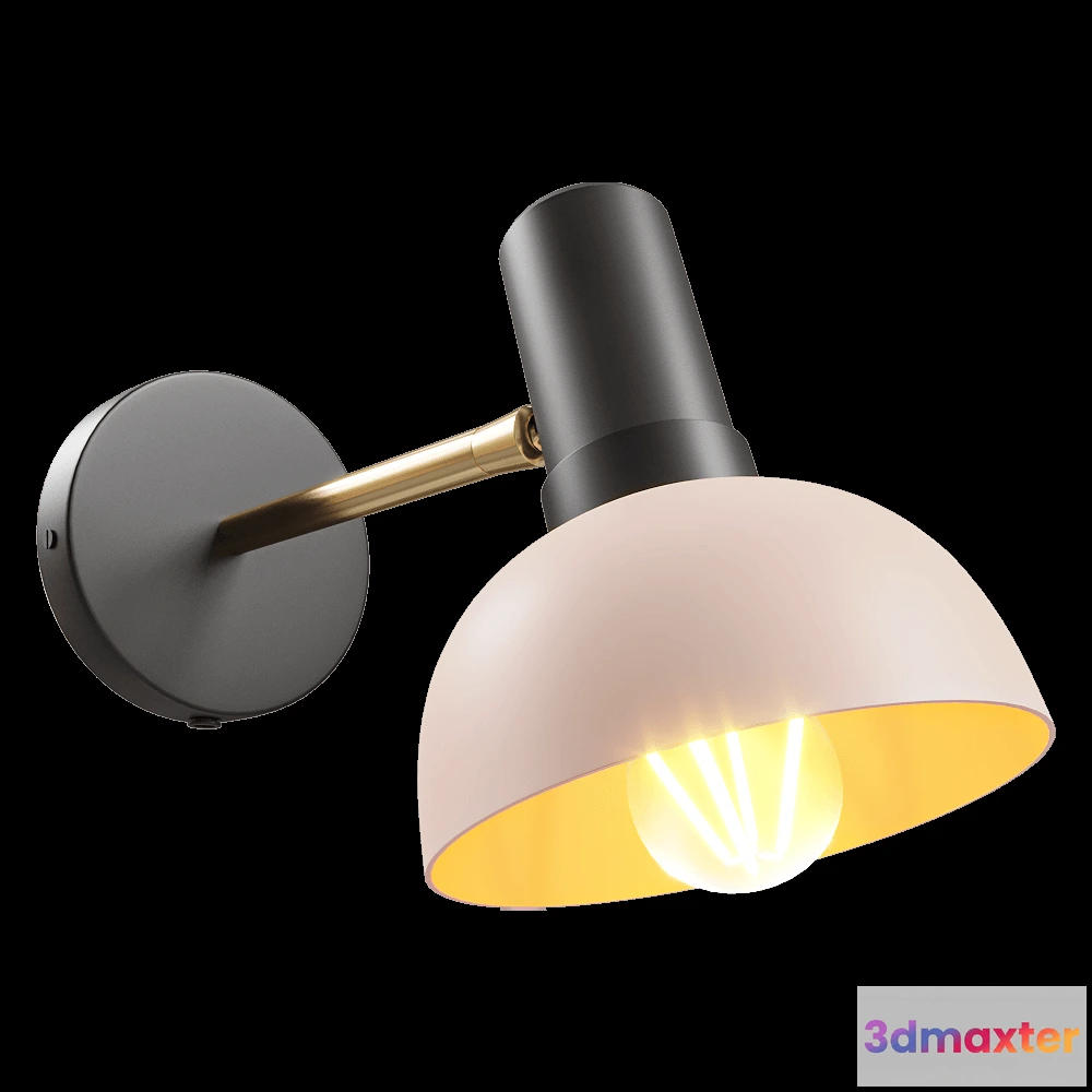 1663758 - Zuiver Group   - Wall lamp Charlie 3D Max