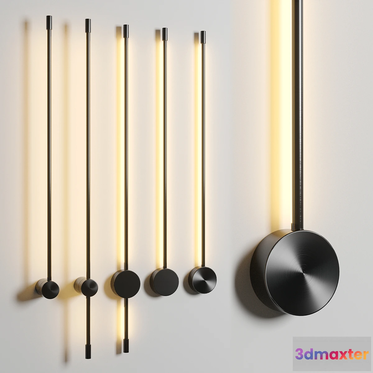 541857 - Aesir wall light & Lampatron ION & Sottile minimal wall light